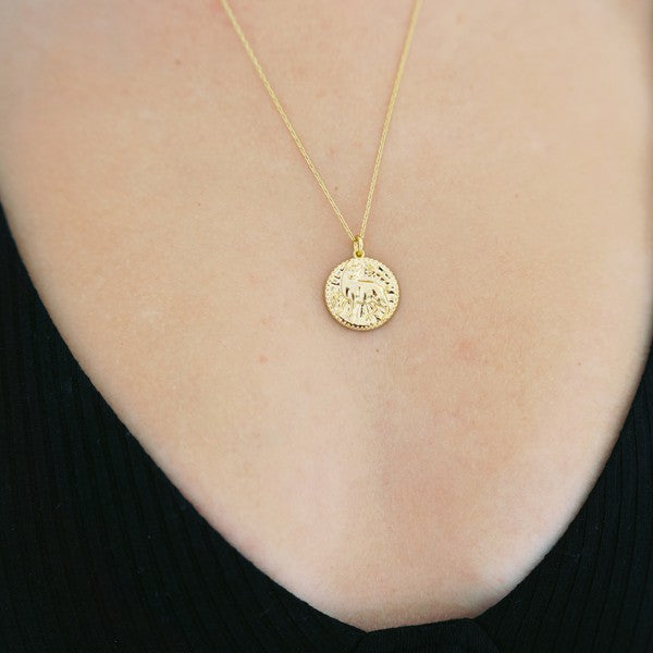 Pig - Chinese Zodiac Coin Necklace