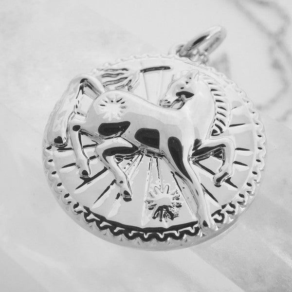 Horse - Chinese Zodiac Coin Necklace