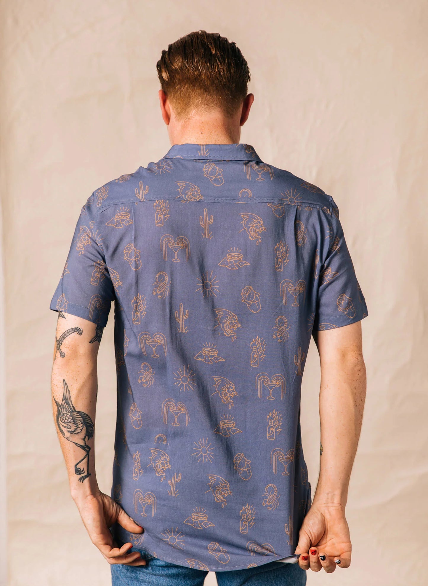 Adios Burritos Button Up