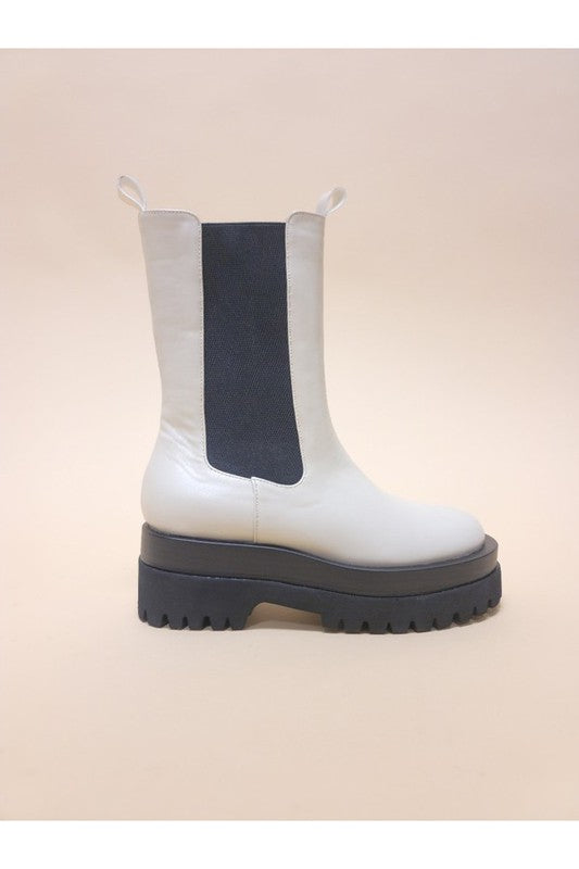 Nectar Platform Combat Boots