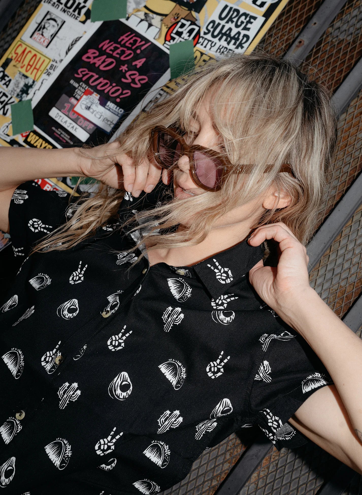 No Problemo Button Up