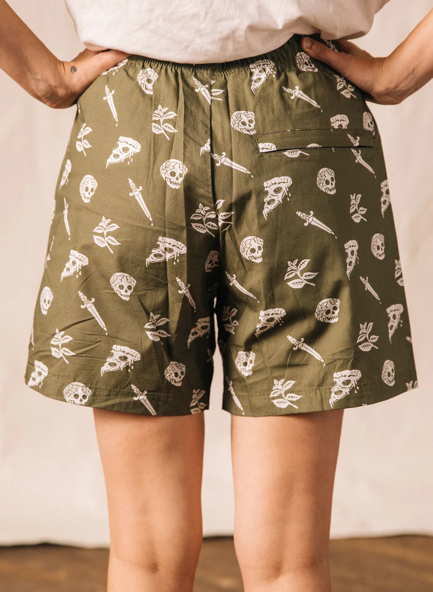 Pizza Slayer Shorts