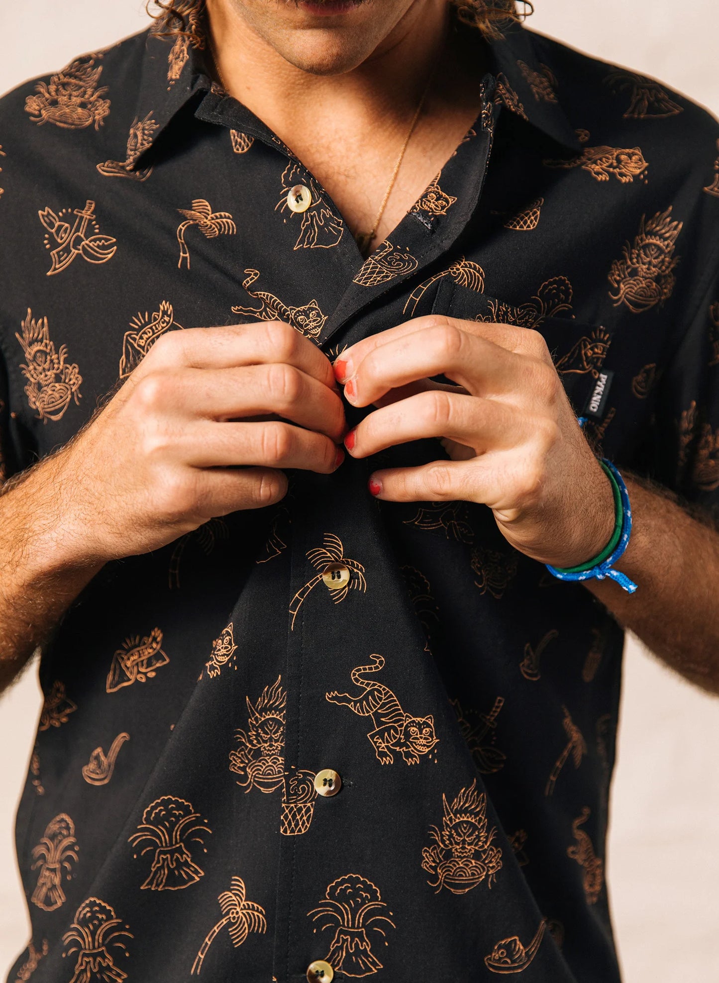 Spicy Noods Button Up