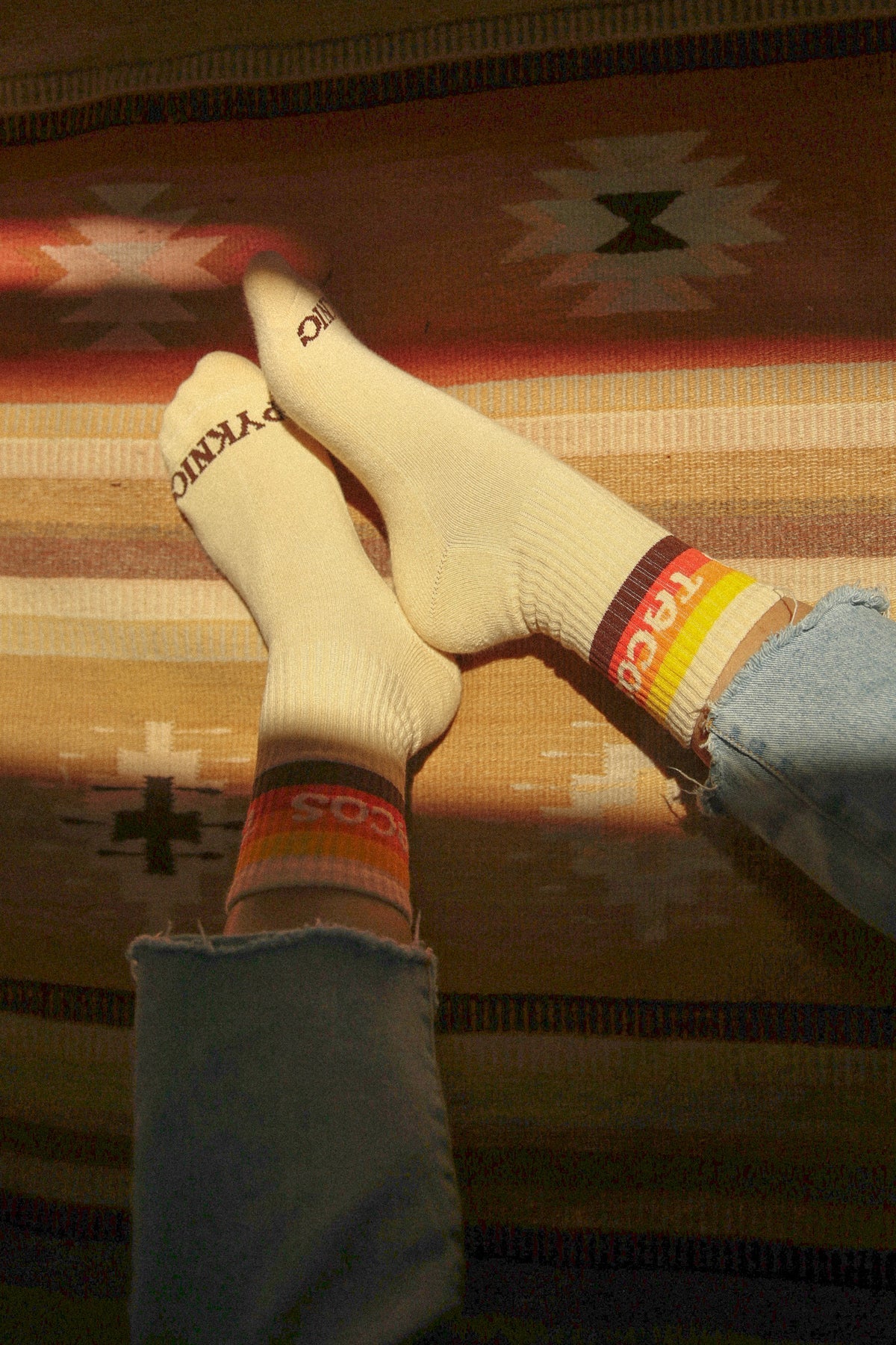 Retro Taco Socks