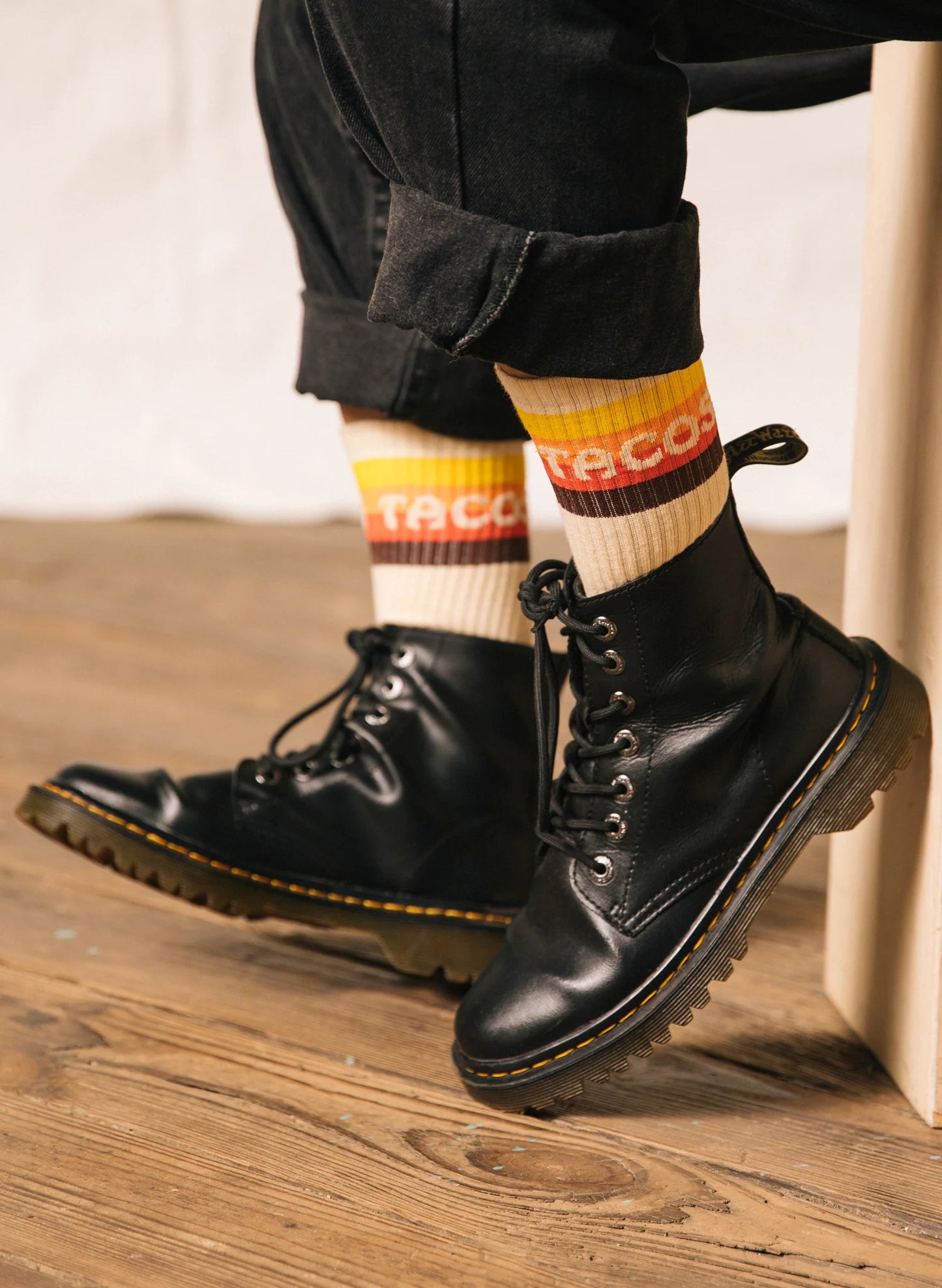 Retro Taco Socks