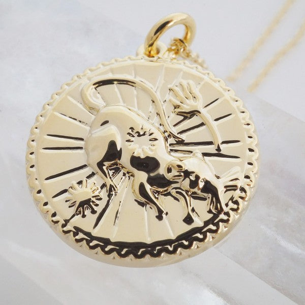 Rat - Chinese Zodiac Coin Necklace