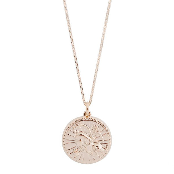 Rat - Chinese Zodiac Coin Necklace
