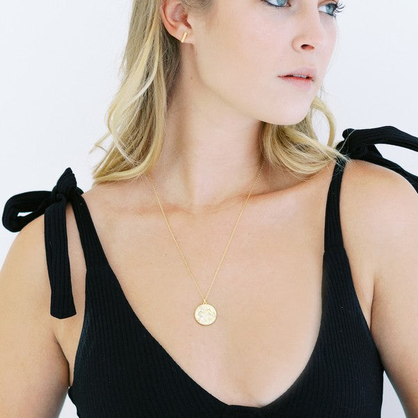 Rabbit - Chinese Zodiac Coin Necklace