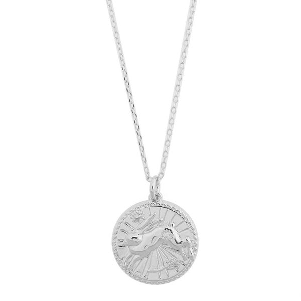 Rabbit - Chinese Zodiac Coin Necklace