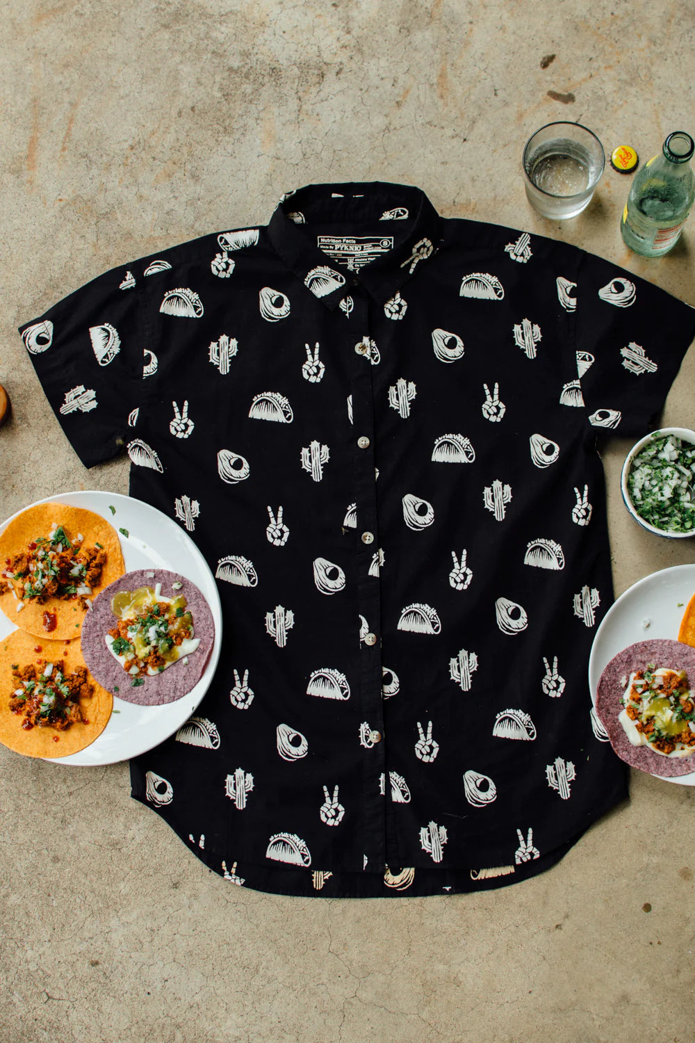 No Problemo Button Up